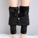 Solid Color Women's Jeans, Fleece-lined Thickened, Slim-fit, 2025 New Model, Slimming And Height-enhancing,_mkmklike.com