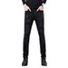 In Stock 2023 Winter Street Men's Black Jeans Fashion Rhinestone Versatile Slim Fit Mid-Waist Long Pants_mkmklike.com