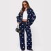 Women's Clothing Women's Dark Polka Dot Jeans Casual Unique Fashion For Ladies_mkmklike.com
