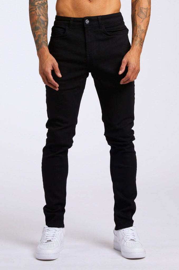 Men's Clothing Men's Casual High Street Skinny Jeans Stylish Versatile Style Denim For Formal & Casual For Men_mkmklike.com