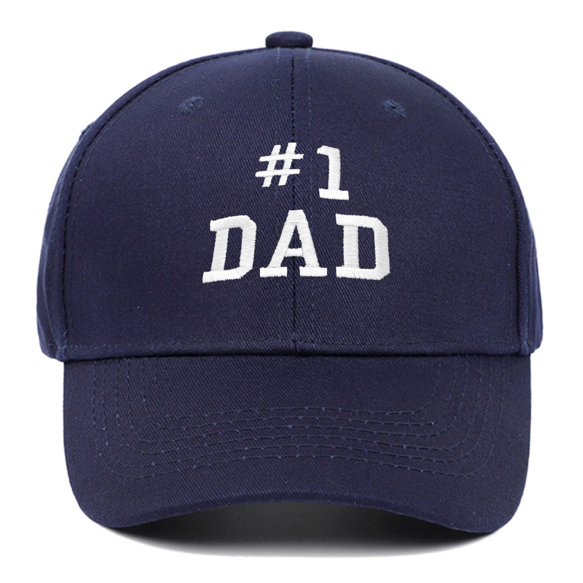 Unisex Letters 1# DAD Letter embroidered baseball cap Cotton hardtop baseball cap outdoor casual shade_mkmklike.com
