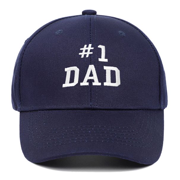 Unisex Letters 1# DAD Letter embroidered baseball cap Cotton hardtop baseball cap outdoor casual shade_mkmklike.com