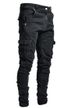 Men's Clothing New Stretch Jeans For Men With Side Pockets, Slim Fitting Skinny Jeans_mkmklike.com