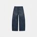 Women's High-Waisted Rhinestone Jeans – Loose Fit Straight Leg Denim Pants (S-XXL, Blue)_mkmklike.com