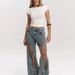 Women's Y2K American Style Retro Straight Leg Jeans Unique Design Cutout Texture Loose Wide Leg Trousers_mkmklike.com
