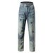 Men's Clothing Men's Style Retro Loose Straight Leg Jeans Versatile Youthful Wide Leg Trousers For Formal & Casual_mkmklike.com