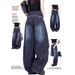 American Baggy Scimitar Wide-leg Jeans Men And Women 2026 Spring And Autumn New Washed Wide-leg Banana Pants_mkmklike.com