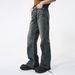 Deconstructed High-Street Jeans – Distressed Washed Flare Denim With Raw Hem (Summer Edition, S-XXL, Cotton Blend)_mkmklike.com