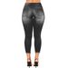 K New Ripped Denim Women's Pants With Tight And Wide Legs, European And American Women's Cropped Pants_mkmklike.com