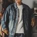 Men's Clothing Classic Denim Jacket Spring And Autumn Retro Old Washed Workwear Jacket_mkmklike.com