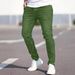 Men's Trendy Heavy Duty Tapered Jeans Imported Trade Washed Green European And American Style Long Pants_mkmklike.com