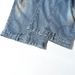 Wasteland Style Ink Splash Vintage Dirty Denim Scimitar Pants Niche Design Reverse Wear Inverted Arc Wide-Leg Trousers_mkmklike.com