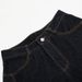Multi-Button Eyelet Decorative Scimitar Jeans For Men, Trendy High Street Loose Design Stitched Wide-Leg Pants_mkmklike.com