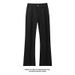 Black Stretchy Curved Hem Jeans For Men, Leg-lengthening, American High Street Vibe Pants, Straight Narrow Fit, Slightly_mkmklike.com