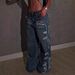 Women's Clothing Versatile Wide Leg Jeans For Men And Women Retro High Street Fashion Denim Jeans_mkmklike.com