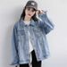 Denim Jacket For Women In Spring Autumn 2025, Versatile And Loose Fit, Short Boyfriend Jacket, Top, Trend_mkmklike.com