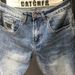 Men's High-End Retro Style Korean Trendy Summer Denim Shorts Low Waist Stretch Slim Fit Blue Jeans Five Point Pants_mkmklike.com