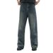 Nordmann Men's Jeans 2025 New American Retro High Street Casual Trendy Brand Versatile Cool Straight Loose Long Pants_mkmklike.com