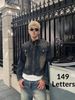 Loom Retro Distressed Frayed Edge Patchwork Design Niche Denim Men's Trendy Brand European And American Spring Autumn Couple_mkmklike.com