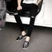 Ripped Knee Jeans Men's Small Feet Slim-Fit Skinny Black Pants Skinny Ripped Men's Pants_mkmklike.com