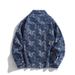 2025 Denim Spring/Autumn American Trendy Brand Men's And Women's Couple's Shirt Collar Jacket_mkmklike.com