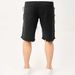 Men's Clothing High Street New Straight Shorts Trendy Patch Raw Edge Shorts Loose Casual Jeans_mkmklike.com