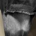 Men's Heavy Duty Distressed Washed Vintage Black Gradient Ripped Patch Jeans Straight Leg Loose Fit American Style_mkmklike.com