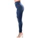 K Fashion Ripped Jeans For Women; Skinny Pants_mkmklike.com