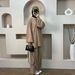 Loriya2024 Middle East Dubai Turkey Solid Color Loose Two-Piece Set LR894_mkmklike.com