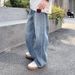 Men's Washed Blue Relaxed Fit Straight Leg Jeans – Summer Casual Denim Pants With Classic Comfort_mkmklike.com