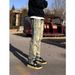 Men's Slim Fit Straight Leg Casual Pants Retro Five-Pointed Star Print Distressed Ripped Denim Long Trousers Autumn Wear_mkmklike.com
