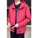 New Spring And Autumn Jacket For Men, Waterproof Outdoor Hiking Jacket, Unisex Casual Loose Hooded Couple's Coat_mkmklike.com