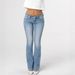 Women's Low-Rise Skinny Jeans Distressed Monkey Pattern Street Style Fashion_mkmklike.com