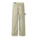 American Style Washed Multi-Pocket Cargo Jeans For Men Street Fashion Ins Loose Casual Solid Color Straight Long Pants_mkmklike.com