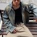 Heavyweight Deconstructed Denim For Men, High-End Feel, Cool And Trendy American Retro Stand Collar Zipper Jacket Coat_mkmklike.com