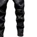 Men's Stretch Skinny Jeans | Distressed Rip & Paint Splatter Design | Washed Black Denim Pants For Street Style_mkmklike.com