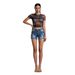 European American Cro-border Direct Ource Factory Ummer New Caual And Tylih Women' Denim Hort With Cuffed_mkmklike.com