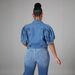New Denim Jacket Short Sleeve Puff Sleeve Jacket Women_mkmklike.com