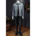 Loom 2025 Spring New Fashion Trend Korean Style Slim Fit European Denim Turn-Down Collar Jacket Men's Coat_mkmklike.com