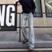 Cleanfit Whiskered Bamboo Pattern Men's Jeans High Street Style Straight Leg Slightly Flared Vibe Pants For Autumn Winter Trendy_mkmklike.com