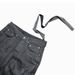 Wax Pants, Long Pants, Purely Hand-brushed Wax-coated Wax-faced Flared High-elastic Jeans, Dark Wind_mkmklike.com