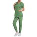 Women's ready-to-use oral dentist surgical gown split toiletry suit elastic quick-drying hospital nurse uniform_mkmklike.com