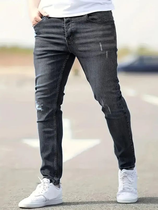 Carefully Select American Stretch Small Leg Tight Jeans, Men's Jeans_mkmklike.com