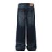 Vintage Washed Denim Jeans For Men – Classic Straight Fit With Distressed Details | 55% Polyester | Sizes M-5xl_mkmklike.com