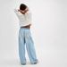 K New Fashionable Hanging Straight Tube Loose Casual Jeans Long Pants For Women_mkmklike.com