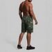 Men's Camouflage Cargo Shorts Summer Loose Fitting Multi Pocket Casual Five Point Trendy Cross Border Pants_mkmklike.com