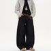 Retro Denim Black Wide-leg Scimitar Jeans Men's Spring And Autumn New American Versatile Straight Loose Casual Pants_mkmklike.com