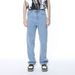 Men's Clothing Spring New Products Hong Kong Style Simple Classic Basic Washed Light Color Jeans Trend_mkmklike.com