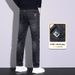 Jeans Men's Slim-fit Straight Pants Casual Pants Men's_mkmklike.com