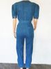 K New Fashion Women's Loose Denim Short-sleeved Overalls_mkmklike.com